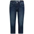 Produktbild: SUBLEVEL Jeansshorts Mid Waist Kurze Jeans Eingriffstaschen Denim Capri Shorts blau XS