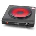 Produktbild: TZS-First-Austria Kochplatte FA-5096-1, Infrarot-Einzelkochplatte, schwarz, 1250 Watt