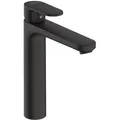 Produktbild: hansgrohe Waschtischarmatur Vernis Blend 190, schwarz matt, 25 cm hoch, aus Messing