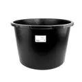 Produktbild: Doktorvolt Mörtelkübel - Baueimer Kübel Maurerkübel - 45 L - aus PP/PE-Regranulat - Rund Schwarz
