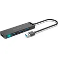 Produktbild: Vention CHLBB Hub, 4x USB 3.0, 0,15m, schwarz - Schwarz
