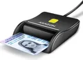 Produktbild: AXAGON CRE-SM3N USB Smart Card FlatReader (CRE-SM3N)