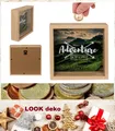 Produktbild: Urlaub-Abenteuer Adventure Spardosen Holz-Rahmen 20x20cm Deko Sparschwein