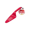 Produktbild: Birkmann, Colour Kitchen, Tortenheber mit Spruch, aus hochwertigem Kunststoff, lebensmittelecht, formstabil, spülmaschinengeeignet, rot, 26 x 6 cm, 429734