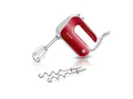 Produktbild: Bosch Handrührer Styline MFQ40303, 2 Rührbesen, 2 Edelstahl-Knethaken, spülmaschinengeeignet, 5 Stufen plus Turbostufe, 500 W, Deep Red/silber