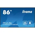 Produktbild: Iiyama Digital-Signage ProLite LH8665UHSB-B1, 86 Zoll, 4K UHD 3840 x 2160, 800 cd/m², 24/7 Betriebszeit
