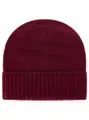 Produktbild: Zwillingsherz Strickmütze Kaschmir Mütze Gerippter-Umschlag