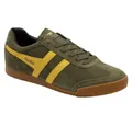 Produktbild: Gola Harrier Suede-Leder khakigrün/gelb Herren Sneaker