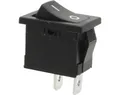 Produktbild: Wippschalter, 1-polig, schwarz, ON-OFF, IO Beschriftung