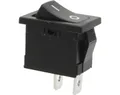 Produktbild: Wippschalter, 1-polig, schwarz, ON-OFF