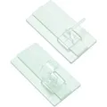 Produktbild: Gardinia Klebehaken Universal für Vitrage- u. Cafehausstangen Weiß 2-er Pack