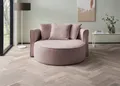 Produktbild: LeGer Home by Lena Gercke XXL-Sessel Isalie, Lesesessel, Loveseat, inklusive Zierkissen, extra große Sitzfläche, optional mit Hocker, Cord, Samt, Bouclé