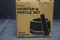 Produktbild: Mörser & Stößel Granit mit Untersetzer Gewürz Stampfer Neu Inkl. Rechnung