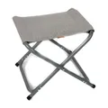 Produktbild: Eclipse Camping Hocker Titan Grau faltbar mit Tischablage als Klapphocker Fußhocker Campinghocker Angelhocker Campingtisch Klapptisch Falttisch Angeltisch Strandtisch Balkontisch oder Gartentisch