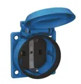 Produktbild: ABL Elamid 2K Einbausteckdose SCHUKO Steckdose blau 1561050 IP54