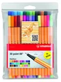Produktbild: Stabilo Point 88 Fineliner Pigment Assortierte Farben - Packung Mit 30