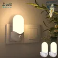 Produktbild: Nachtlicht Steckdose 2 Stück mit Dämmerungssensor LED Warmweiß für Kinderzimmer