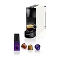 Produktbild: Nespresso Krups Essenza Mini Kaffeekapselmaschine – für Espresso und Lungo, 19 Bar für volles Aroma, ultrakompaktes Design in Weiß, ideal für kleine Küchen, energiesparend mit Auto-Off, Modell XN1101