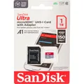 Produktbild: SanDisk Ultra microSDXC A1 1TB 150MB/s Adapt.SDSQUAC-1T00-GN6MA