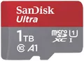 Produktbild: SanDisk microSDXC Ultra 1TB (A1/UHS-I/Cl.10/150MB/s) + Adapter 
