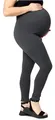 Produktbild: Merry Style Große Größen Damen Lange Umstandsleggings aus Viskose MS10-460 (DunkelMelange, 3XL)
