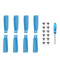 Produktbild: Für DJI Flip Drohne BRDRC 2 Paar Farbenfrohe Color Ersatz Propeller Blätter Blau