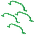 Produktbild: TRIBECCO Klettergriffe für Spielplatz, Klettergerüst, Hochbett & Indoor Kletterwand (350 mm Lindgrün, 4 Stücke)