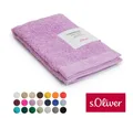 Produktbild: s.Oliver Gästehandtuch s.Oliver, Premium Qualität, 600 gr/m², auch als Sets erhältlich, Walkfrottier (1-St), große Farbauswahl, auch als Duschtuch, Waschhandschuh, Handtuch