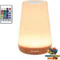 Produktbild: Nachttischlampe RGB 5 Modi USB Fernbedienung Touch Dimmbar