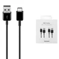 Produktbild: SAMSUNG USB-A auf USB Type-C-Kabel, 150 cm (Multi Pack 2), Schwarz