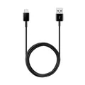 Produktbild: Samsung USB A auf USB C Ladekabel EP DG930 1,5m Schwarz 2 Stueck Schnelladekabel