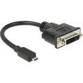 Produktbild: Delock 65563 HDMI / DVI Adapter [1x HDMI-Stecker D Micro - 1x DVI-Buchse