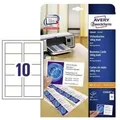 Produktbild: Avery - Visitenkarte Classic din A4 185g/m2 weiß 10 Bl./Pack. 100 St./Pack.