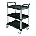 Produktbild: Stier Servierwagen L 850mm H 1000mm B480mm Etagen aus Kunststoff 4 - Sehr Gut