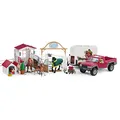 Produktbild: SCHLEICH 72148 Ausflug zur Pferdekoppel, für Kinder ab 5 Jahren, Horse Club - Spielset