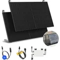 Produktbild: Solakon Balkonkraftwerk 1000W Solaranlage mit Balkonhalterung Steckerfertig Komplettset Photovoltaik 800W Kabellänge 5m