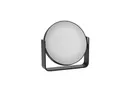 Produktbild: Zone Denmark Tischspiegel Ume, Kosmetikspiegel, Spiegel, 5-fach Vergrößerung, Aluminium Lackiert / Glas, Black, 28222
