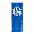 Produktbild: FC Schalke 04 Hissfahne, Fahne Signet 150x400 cm, 10431