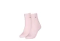 Produktbild: Tommy Hilfiger Kurzsocken TH WOMEN SHORT SOCK 2P SHINE (2 Paar) mit feinem Rippendetail