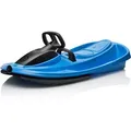 Produktbild: Gizmo-Riders Schlitten Stratos, Lenkschlitten, electric blue, 99 cm, aus Kunststoff, mit Zugseil, Lenkrad und Bremse, bis 120 kg