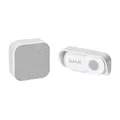 Produktbild: Miratic Funkklingel Aussen Wasserdicht Klingel Haustür mit IP55 Schutzstandard Türklingel Funk mit 38 Tönen und 150m Reichweite Oberflächenmontage