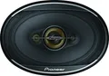 Produktbild: Pioneer TS-A6971F. Lautsprechertyp: 4-Wege, Spitzenstrom: 600 W, Bemessungsleistung: 100 W. Montagetiefe: 20,3 cm, Woofer-Größe (B x H): 152,4 x 228,6 mm (6 x 9