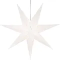 Produktbild: Sterntaler Weihnachtsstern Samt weiß, 1 x E27/25W