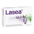 Produktbild: Lasea® hilft natürlich abzuschalten, beruhigt und bessert in Folge den Schlaf Pflanzliches Arzneimittel mit speziellem Lavendelöl | 28 Kapseln