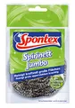 Produktbild: Spontex Spirinett Jumbo Edelstahl-Spirale, ideal für hartnäckigen Schmutz auf großen Oberlächen, aus rostfreiem Recycling-Edelstahl, 1 Stück
