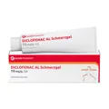 Produktbild: Diclofenac AL Schmerzgel 10 mg / g Gel 150 g