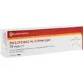 Produktbild: DICLOFENAC AL Schmerzgel 10 mg/g 150 g PZN 16786362