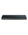 Produktbild: D-Link 16-Port Unmanaged Gigabit Ethernet Switch (DGS-1016S/E)