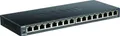 Produktbild: D-Link DGS-1016S Netzwerk Switch 16 Port 1 GBit/s