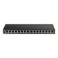 Produktbild: D-Link DGS-1016S 16-Port Unmanaged Gigabit Switch, 16 Gigabit-Ports